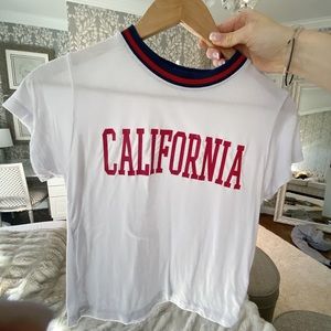 California simple tee